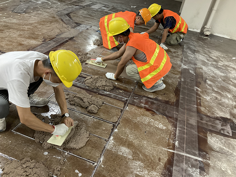 上海外滩绿地中心停车场